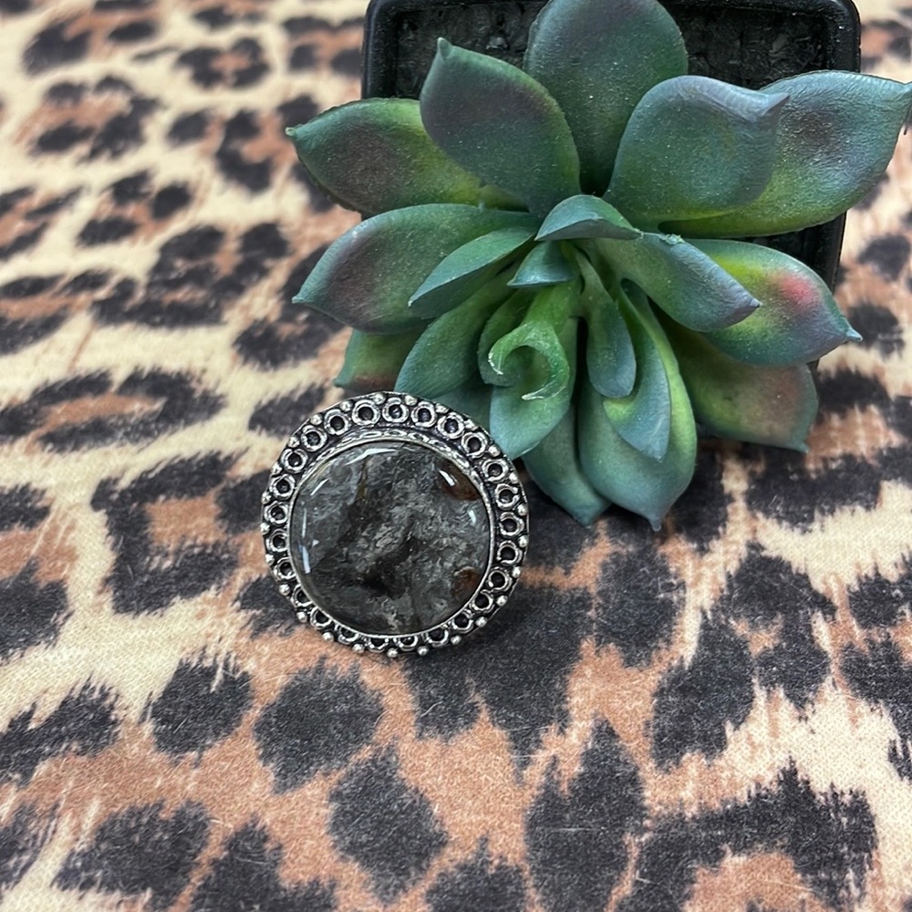 Coffee Bean Jasper Ring View 2